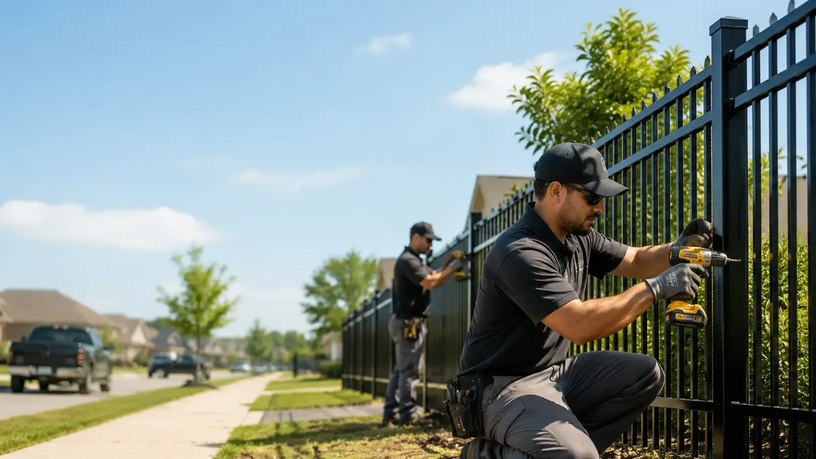 Metal Fence Installation in Beech Bluff, TN
